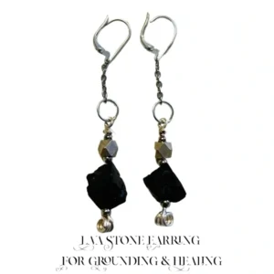 Lava Stone Earrings