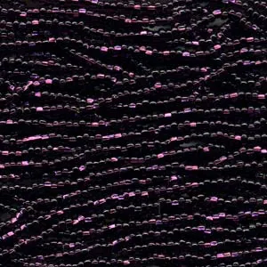 Czech DK Amethyst S/L Seed Bead Half Hank 11/0 Size 27080
