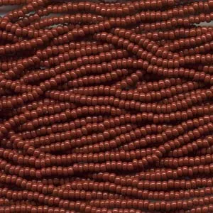 Czech Brown Seed Beads Half Hank 11/0 Size 13600