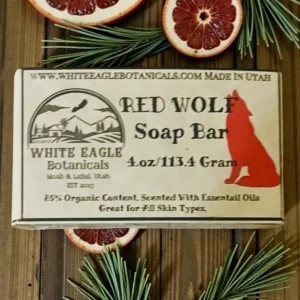 Red Wolf Blend Organic Soap 4.oz Bars