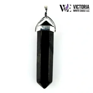 Shungite Pendant For grounding EMF Shielding, From Russia