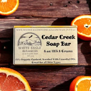 Cedar Creek soap bar 4.oz