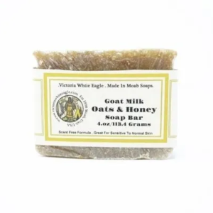 Oats and Honey Goat Milk Soap - 4.oz Bar